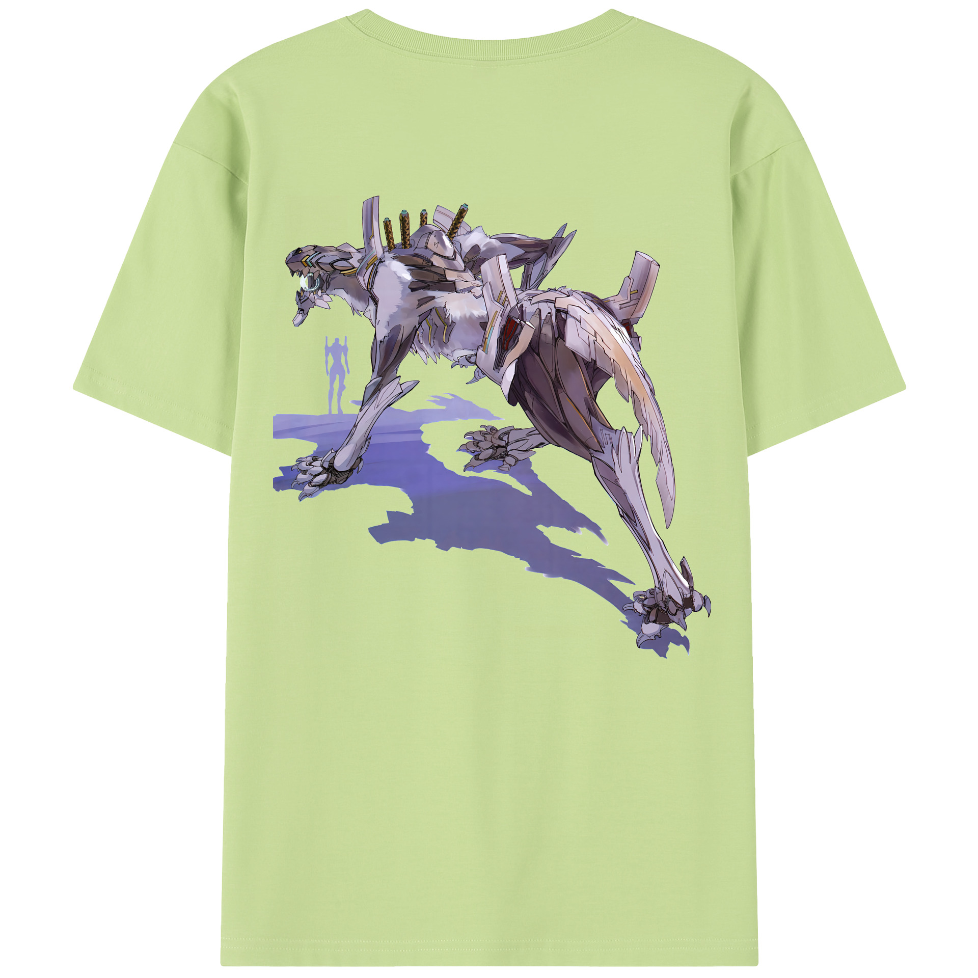 （画像用） EVA 新世紀エヴァンゲリオン 綿100％半袖Tシャツ（背面プリント）